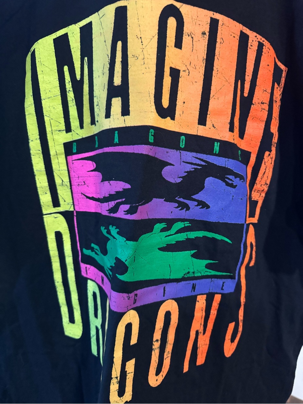 Imagine Dragons graphic t-shirt sz xl - Picture 2 of 3